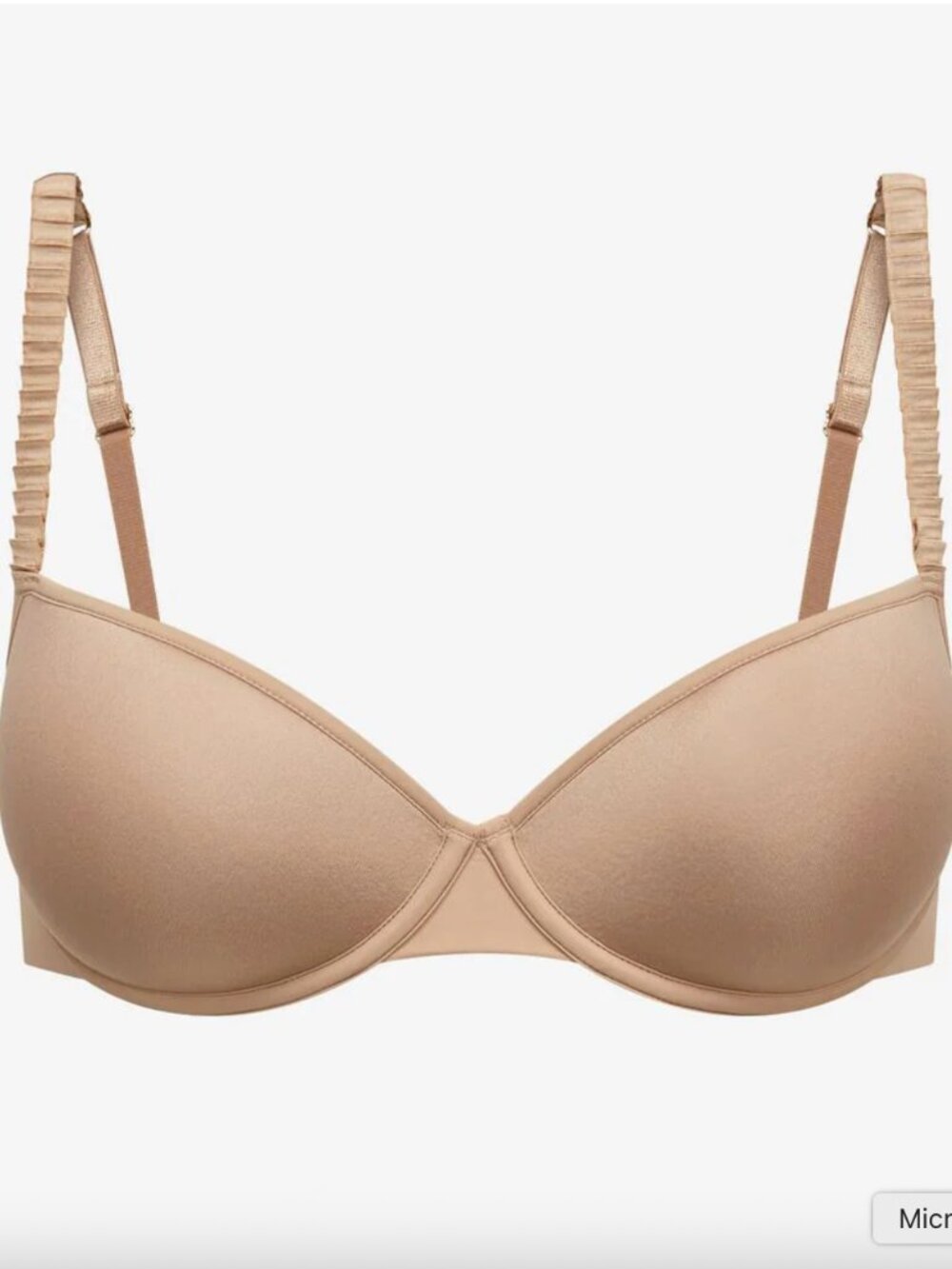 NWT 44B ThirdLove 24/7® Classic T-Shirt Bra in Taupe (Nude)